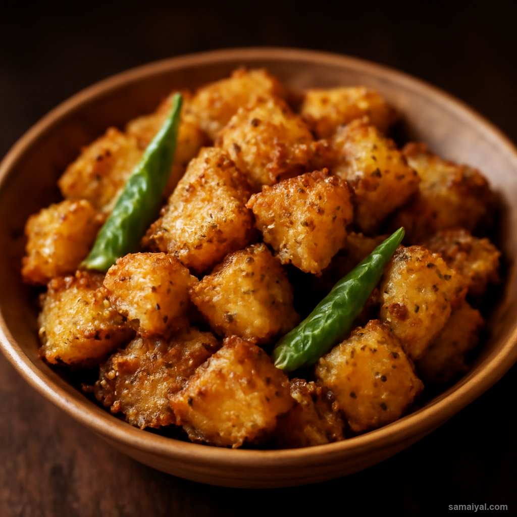 Aloo Posto Fry Dry Potato Poppy Seed