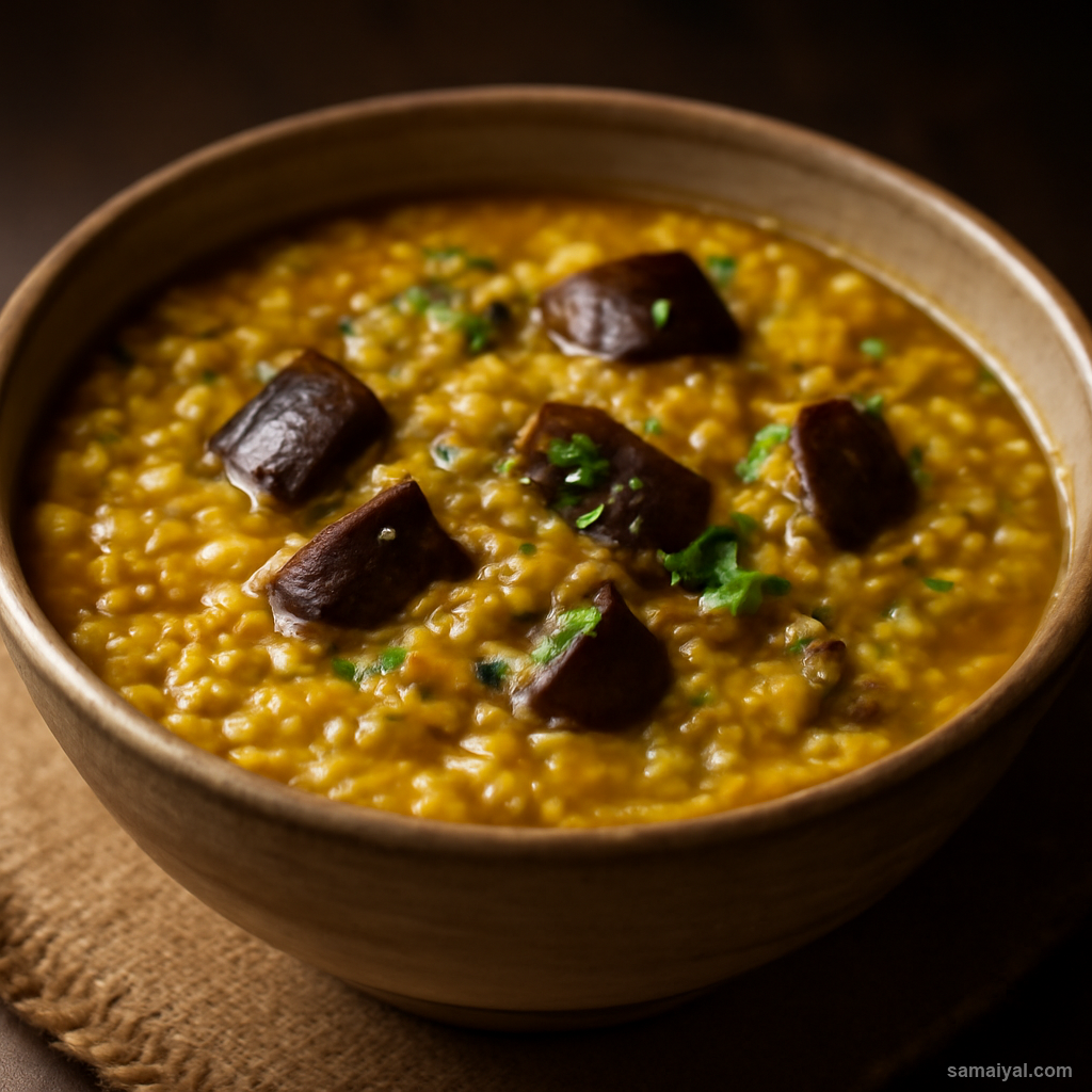Anandpur Sahib Langar Dal Baigan Simple Aubergine