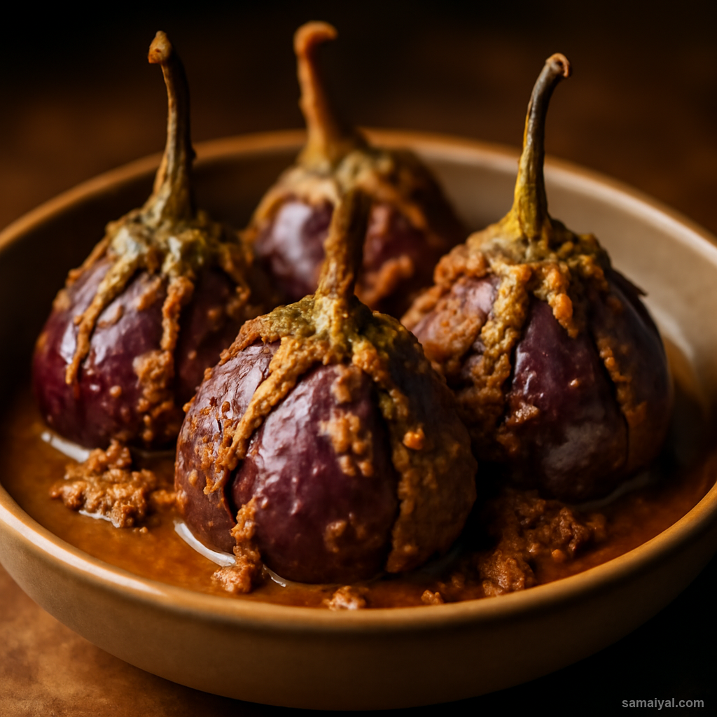 Andhra Pradesh Gutti Vankaya Koora Stuffed Brinjal Andhra