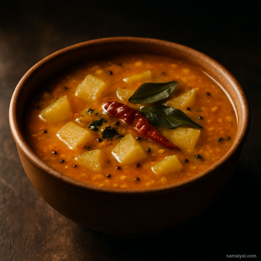Ash Gourd Sambar