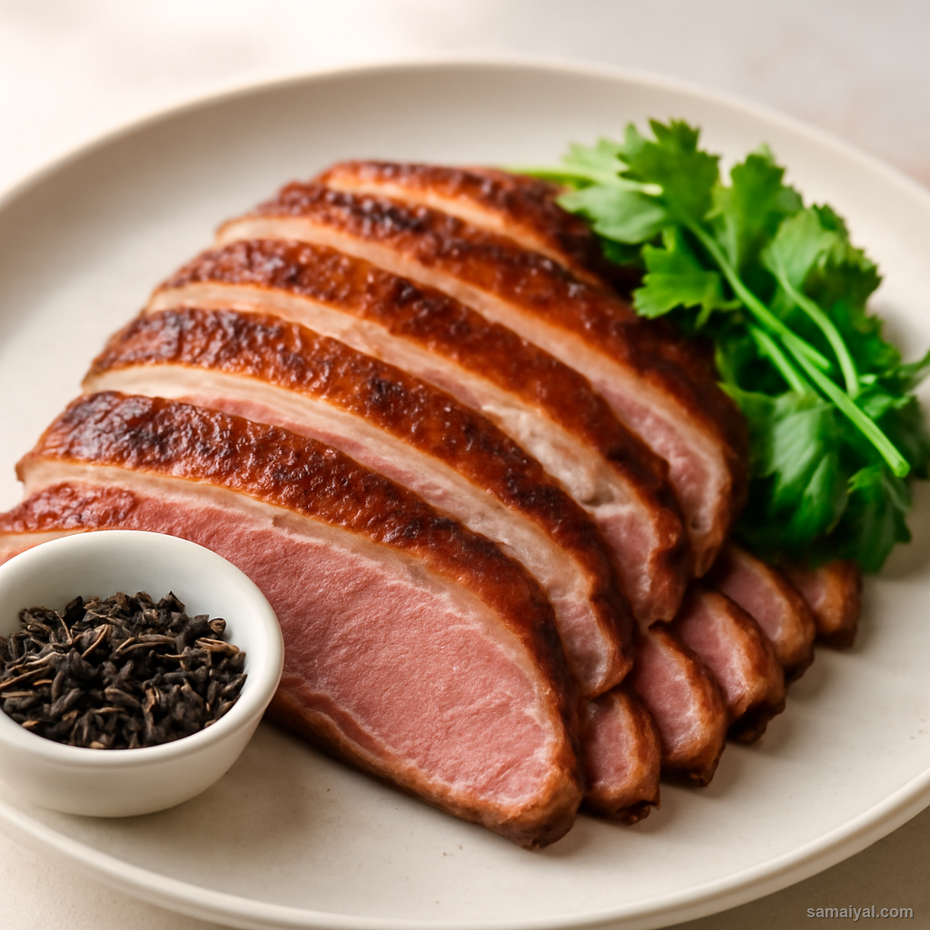 Assam Tea Smoked Duck