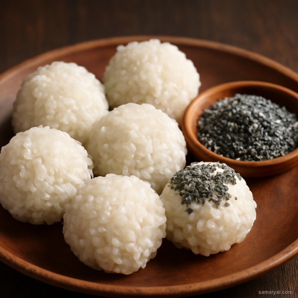 Bamboo Charcoal Salt Rice