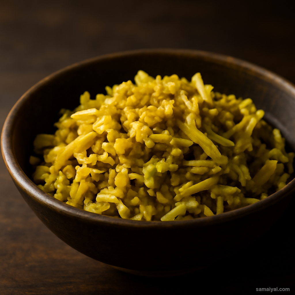 Banana Pith Stir Fry