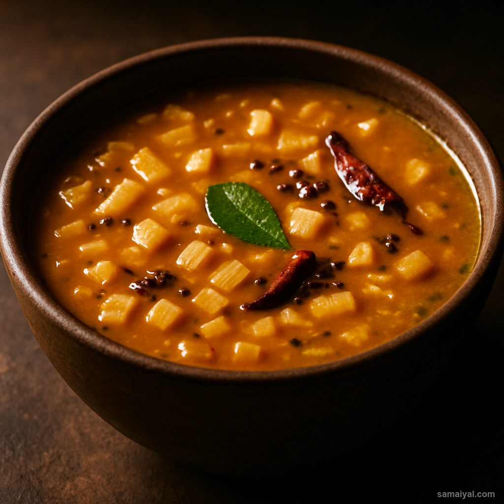 Banana Stem Sambar