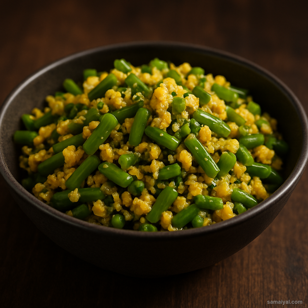 Beans Paruppu Usili