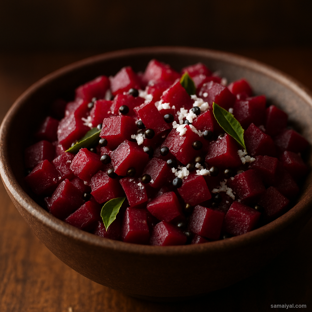 Beetroot Poriyal