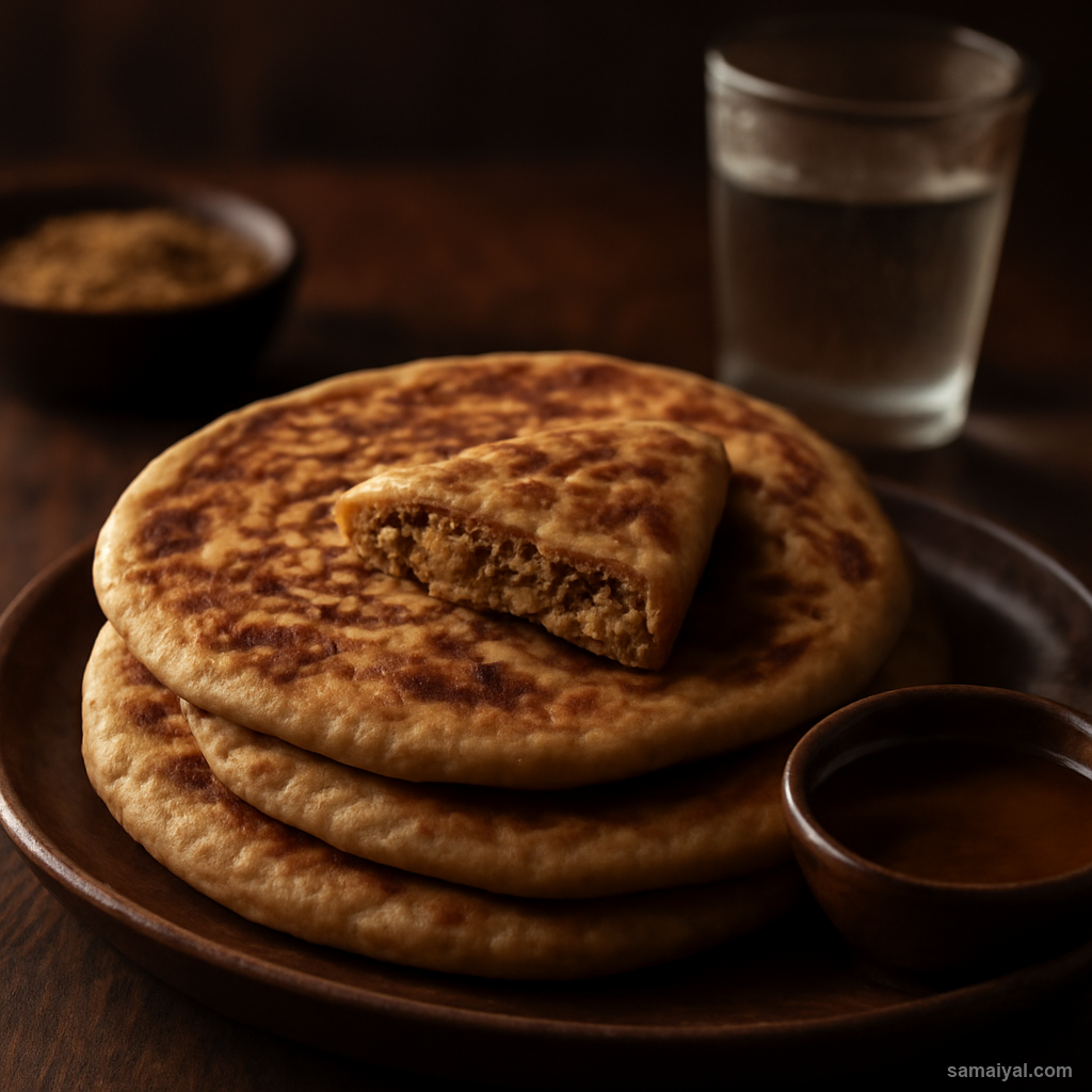 Bihar Sattu Paratha Roasted Gram Stuffed Bihar Classic