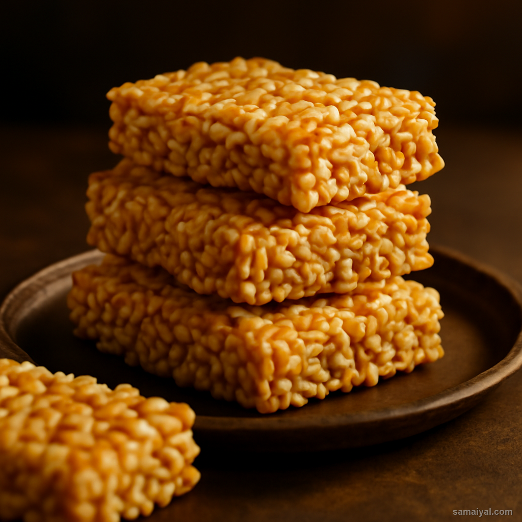 Bihari Laai Puffed Rice Jaggery Bar