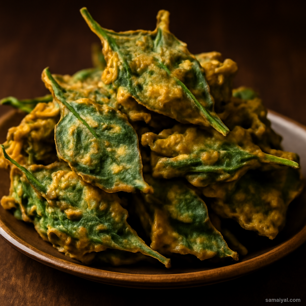 Bihari Palak Pakoda