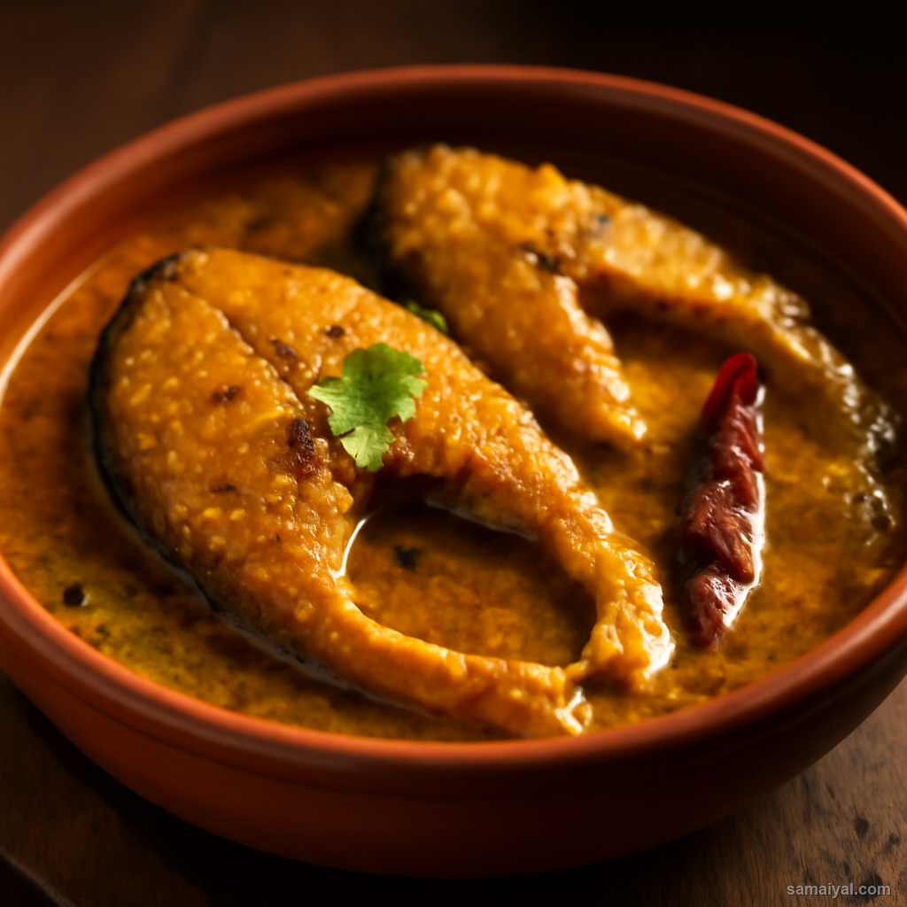 Bihari Rohu Fish Curry