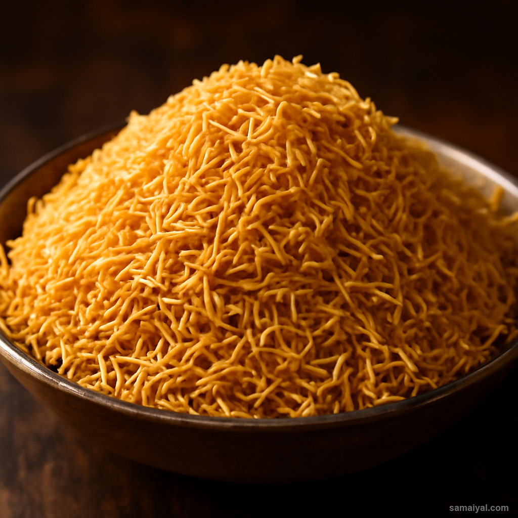 Bikaner Bhujia Besan Snack Crispy Namkeen