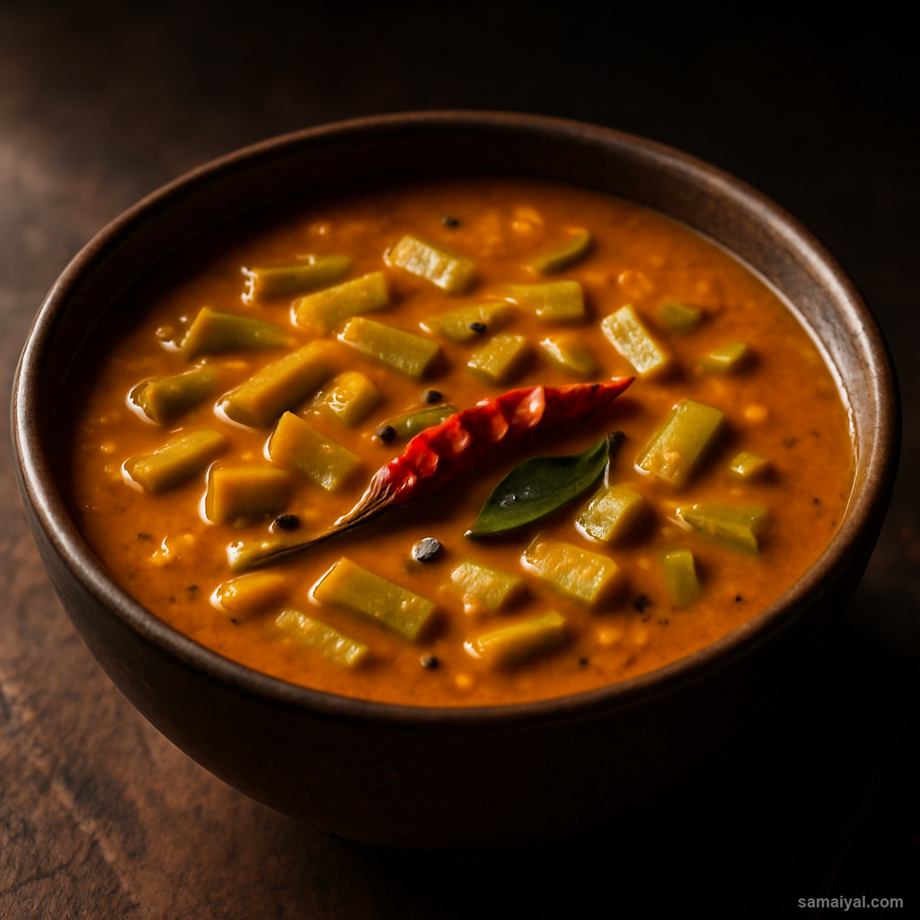 Broad Beans Sambar