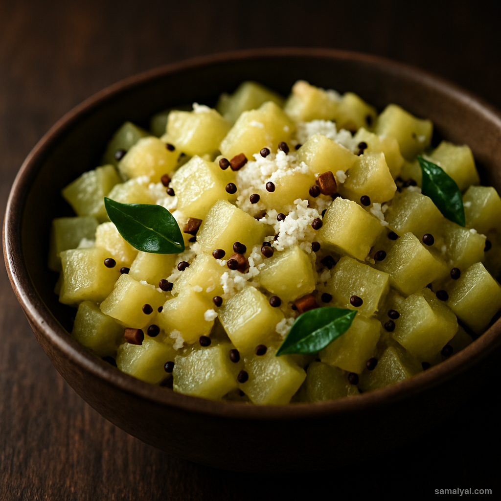 Chayote Poriyal