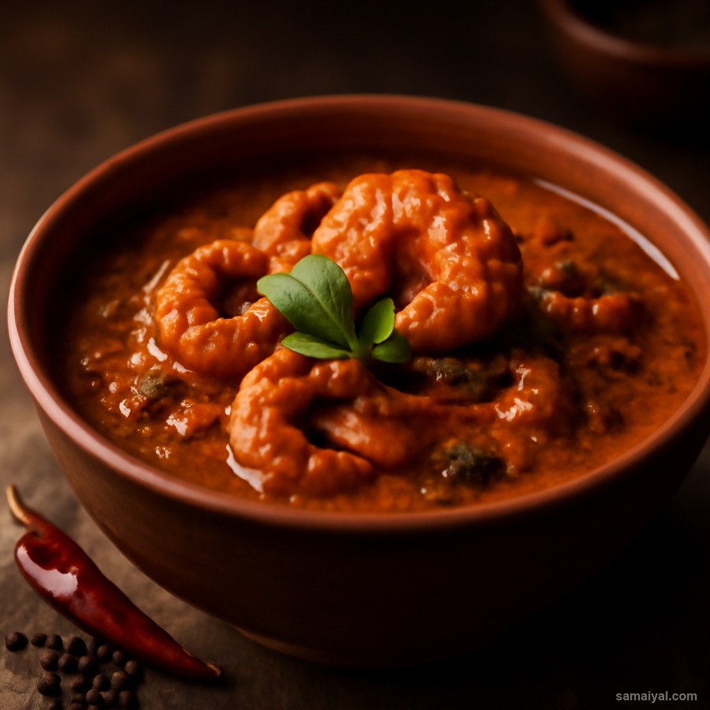 Chettinad Prawn Curry