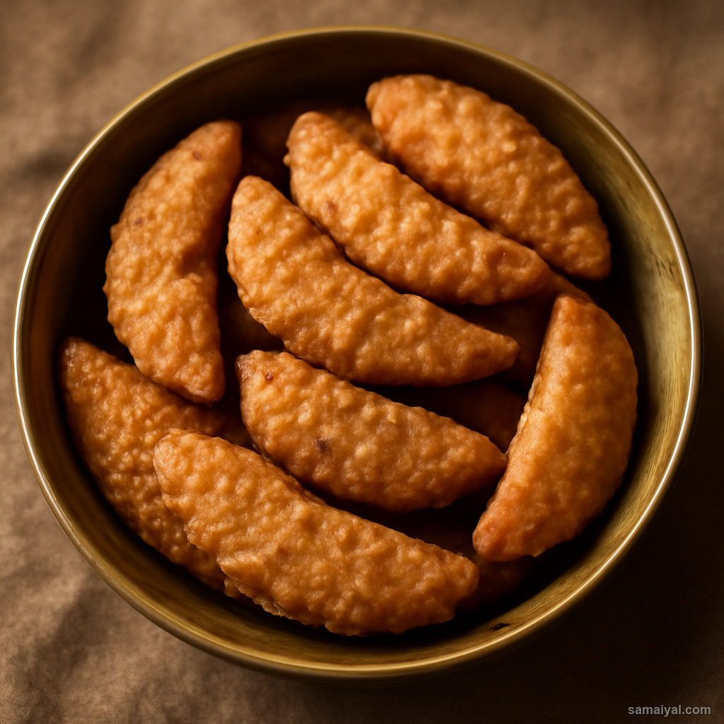 Chhattisgarh Khurmi Wheat Sugar Fried Festival Sweet Biscuit