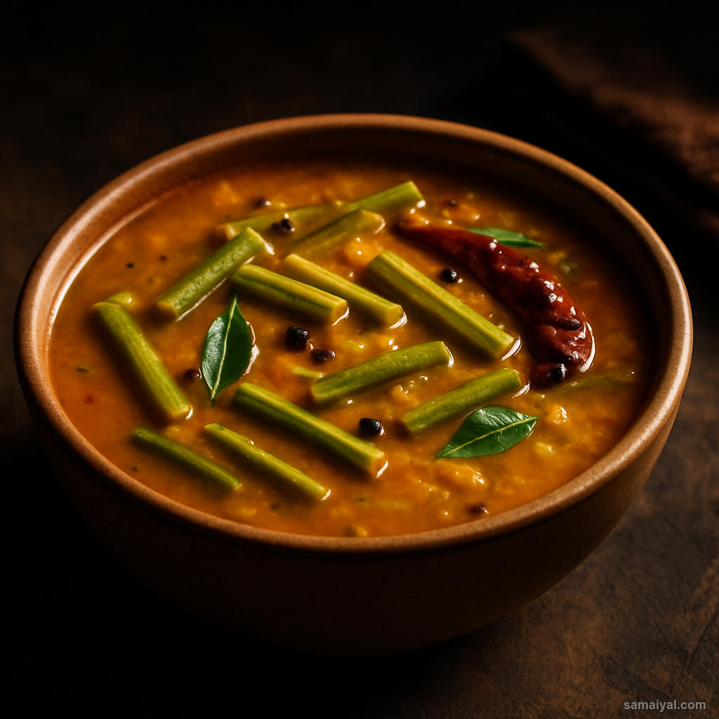 Cluster Beans Sambar