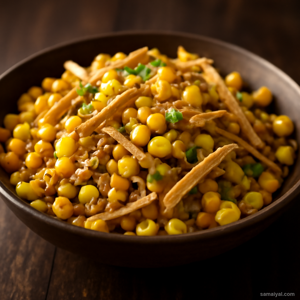 Corn Bamboo Stir Fry
