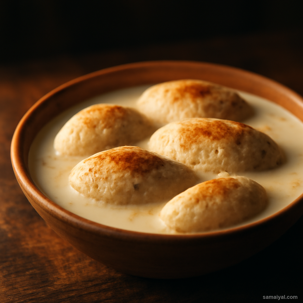 Dahi Pitha Rice Yogurt Cake