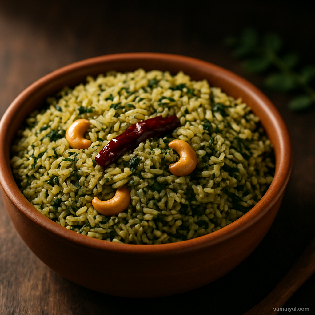 Drumstick Leaf Rice
