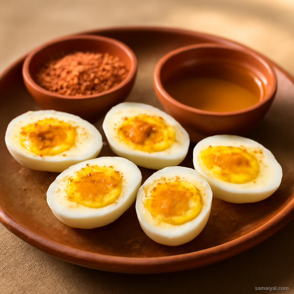 Egg Boiled Tribal Breakfast