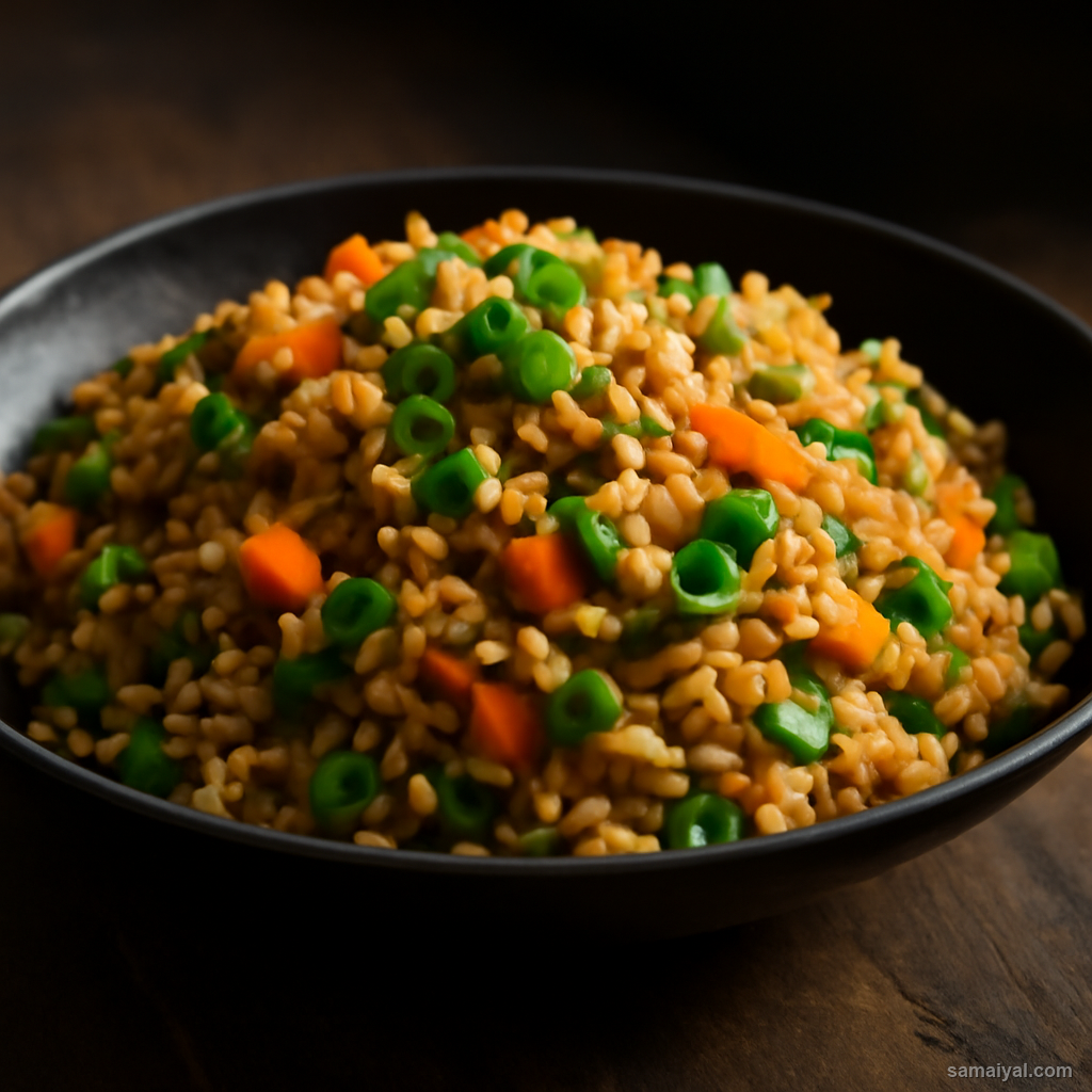 Fried Rice Arunachal Style