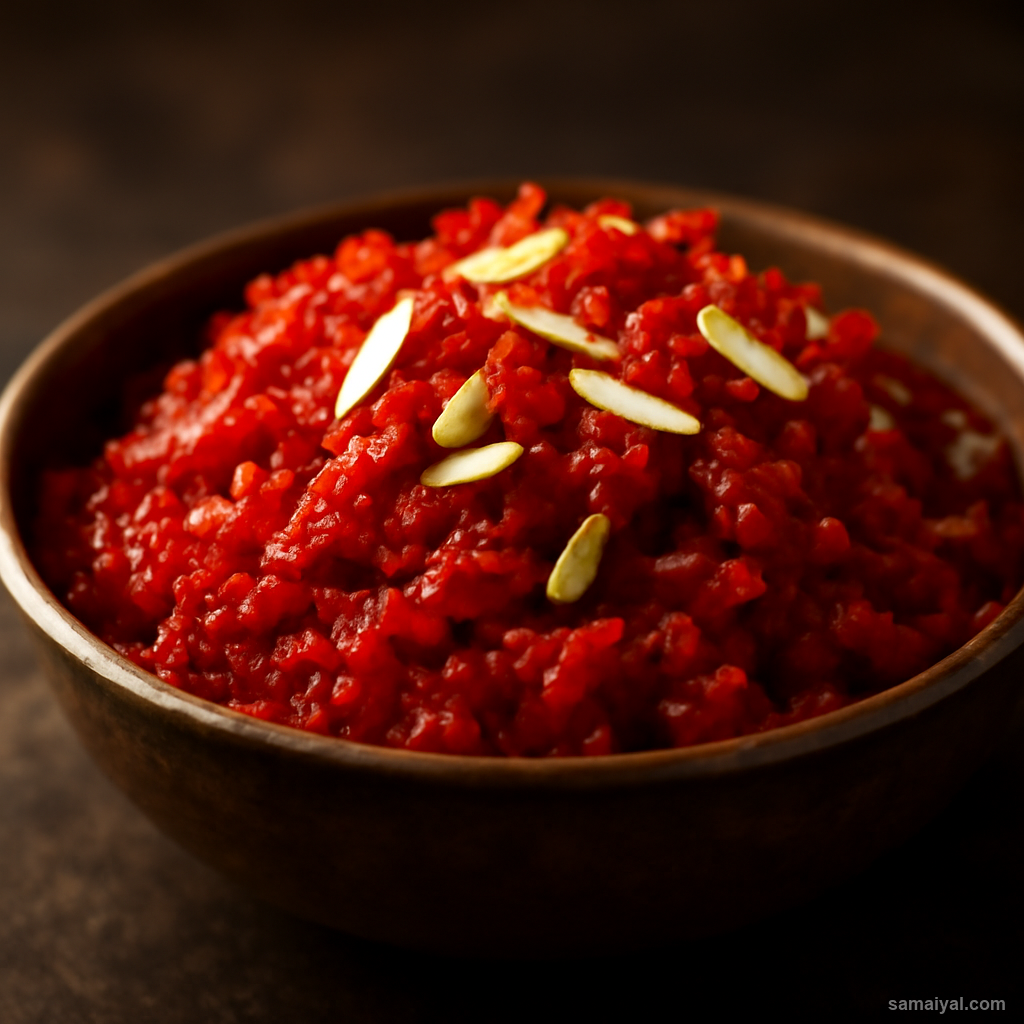 Gajar Halwa Carrot Sweet Punjabi Style