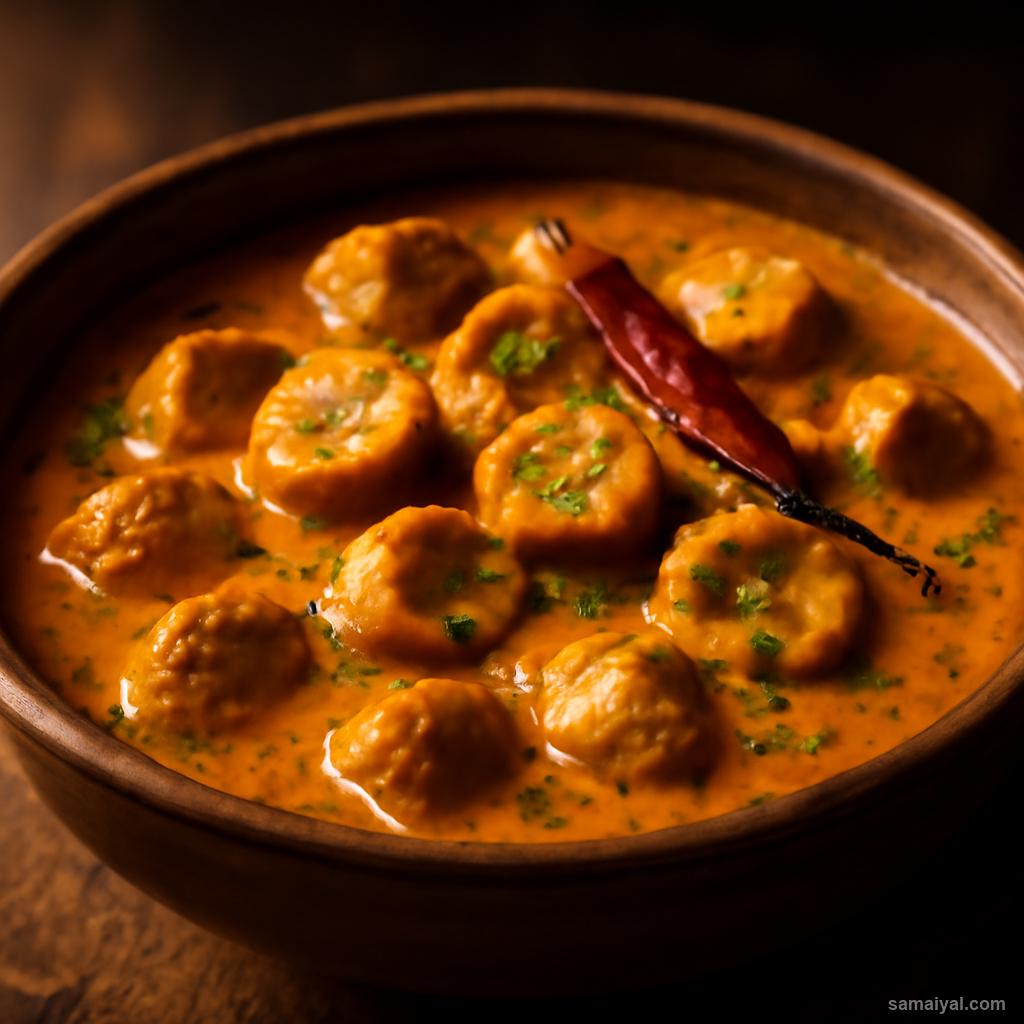 Gatte Ki Sabzi Rajasthani