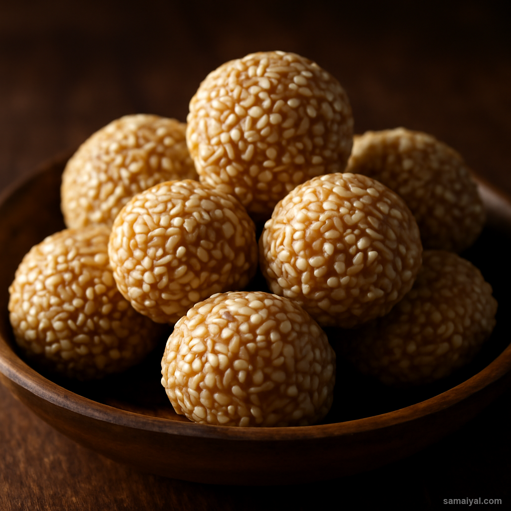Glutinous Rice Balls Sesame