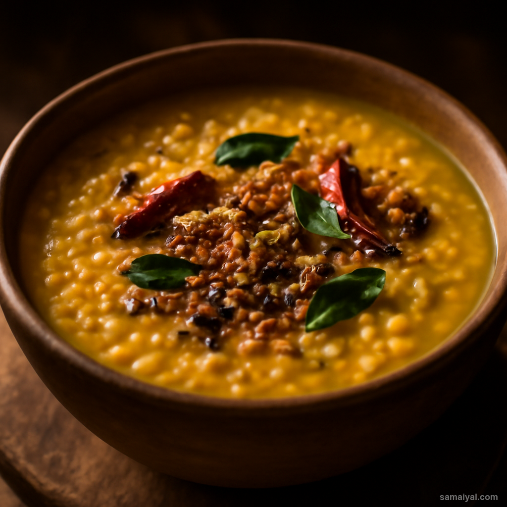 Goan Dal Curry Coconut Tempered