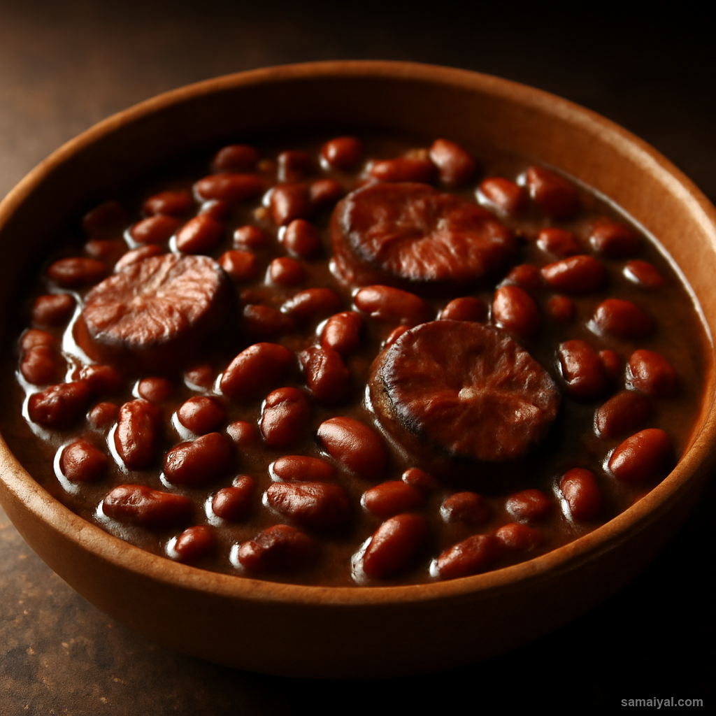 Goan Feijoada Kidney Bean Sausage Stew