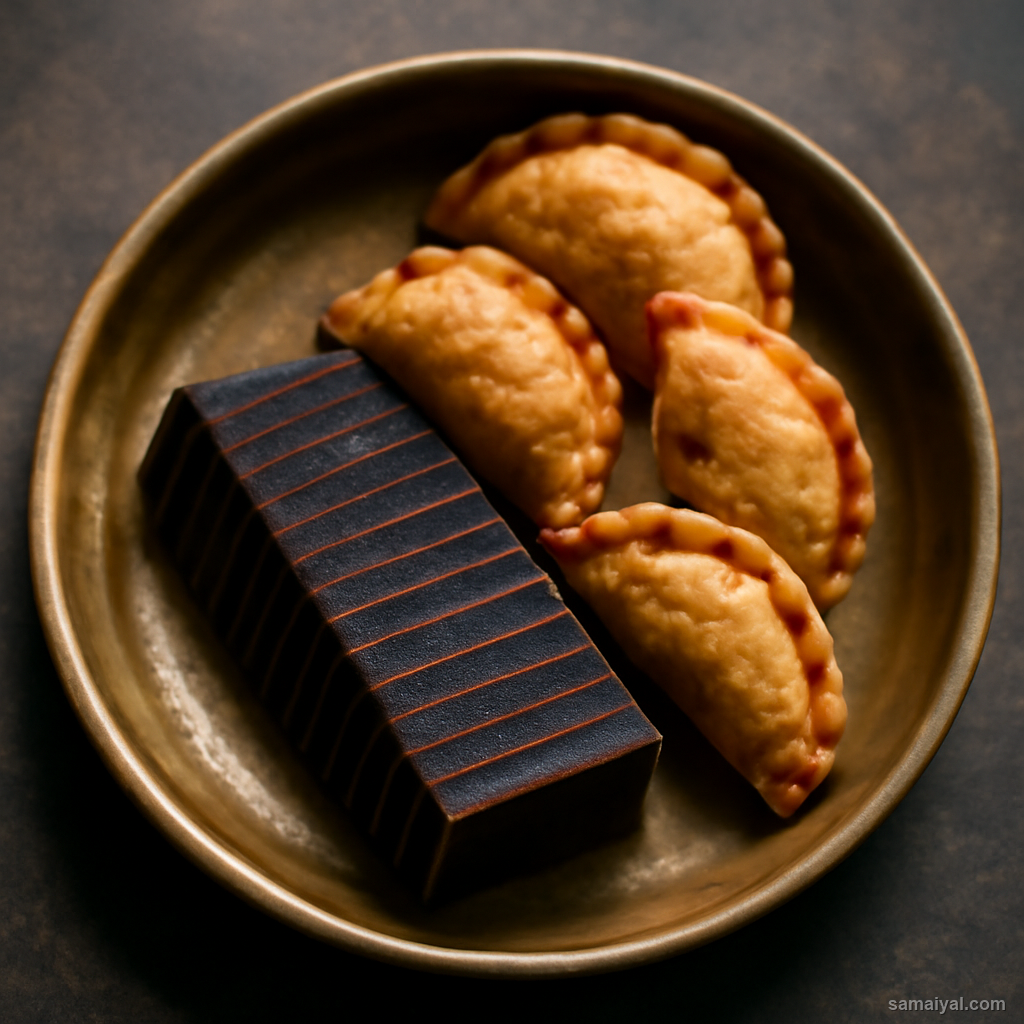 Goan Bebinca Dark Version Coconut Egg Layered Pudding Traditional