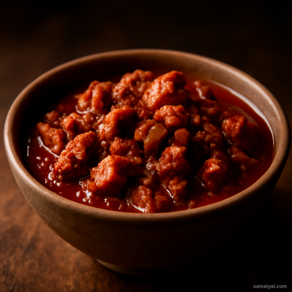 Goan Pork Sorpotel Offal Vinegar Spiced Traditional Christmas