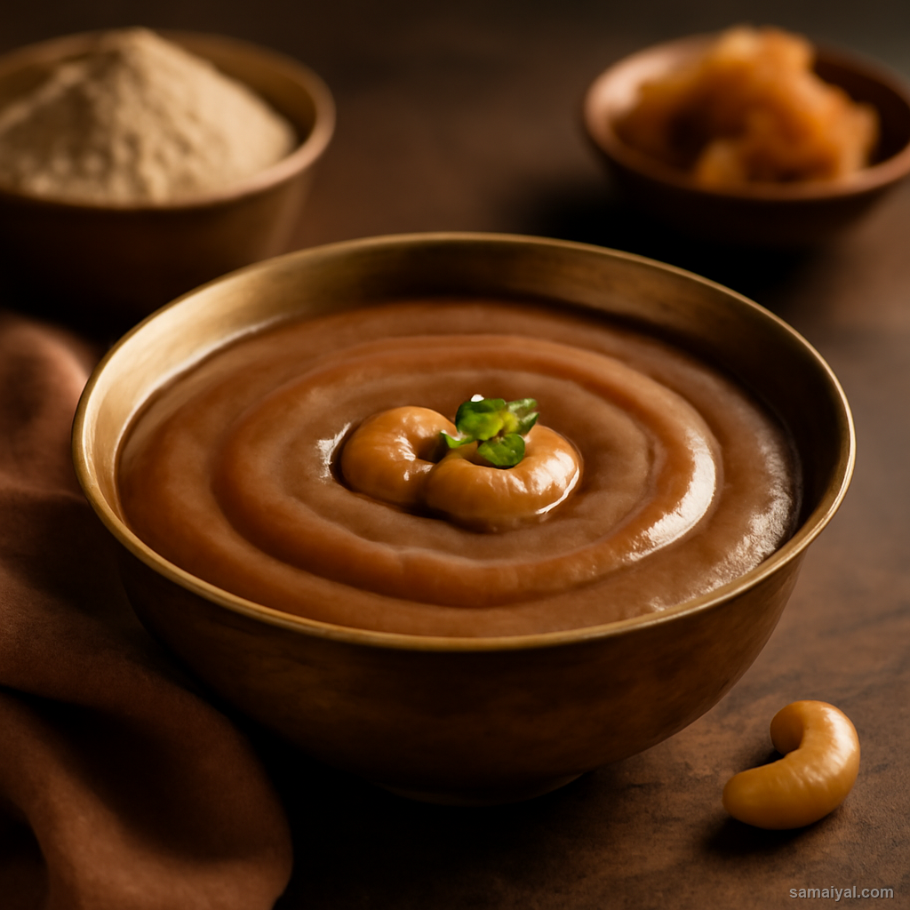 Gujarati Rajgira Raab Amaranth Porridge Fasting