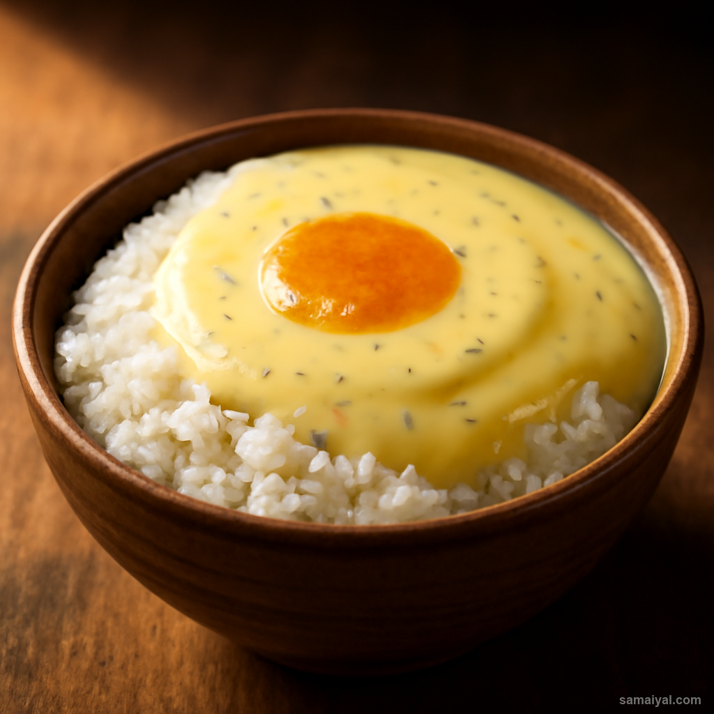 Gujarati Rasoi Kadhi Bhaat Comfort Bowl