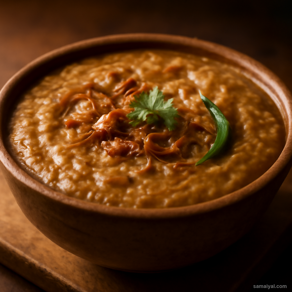 Haleem Telangana Slow Cooked Wheat Lentil
