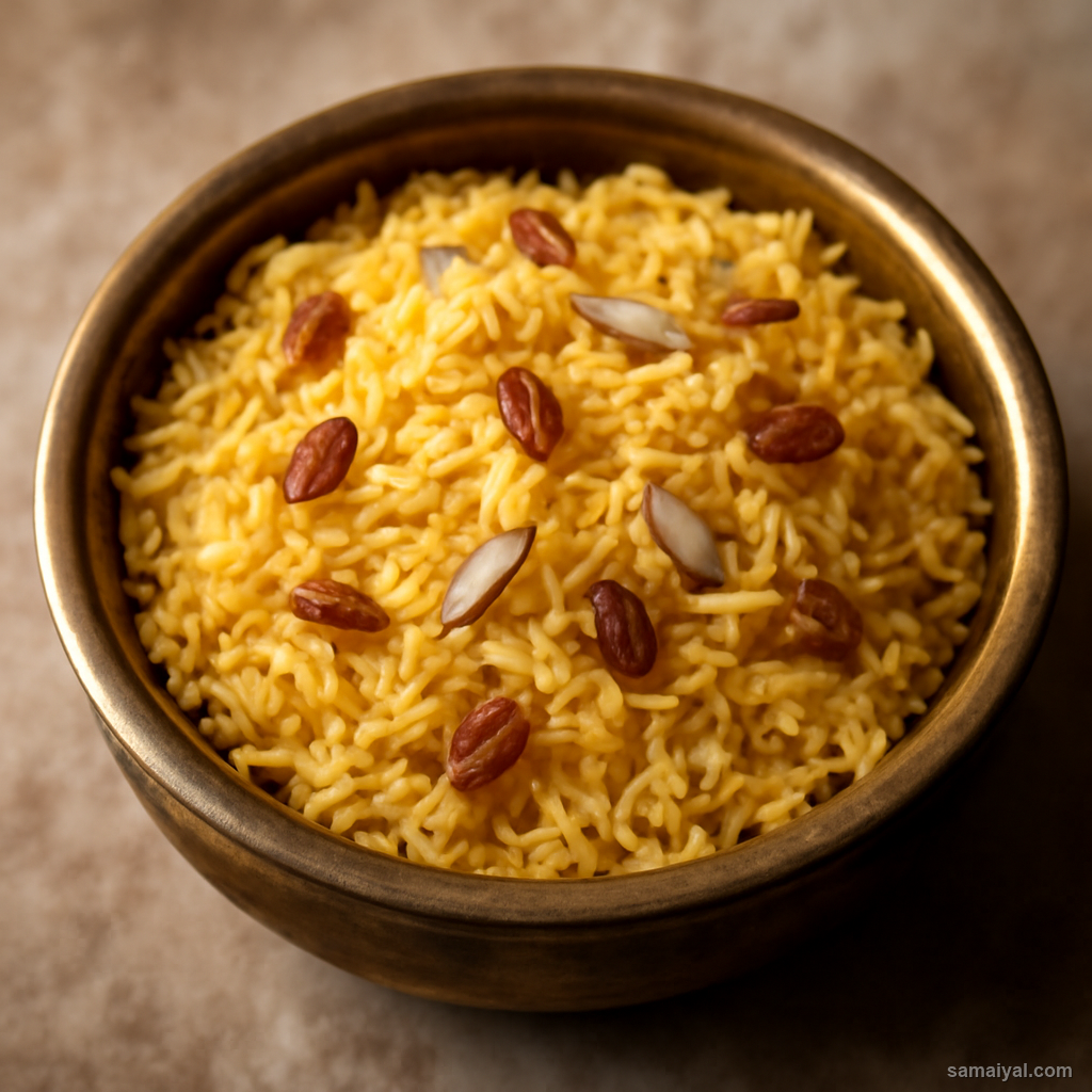 Haryana Mithe Chawal Saffron Sweet Rice Celebration Haryana