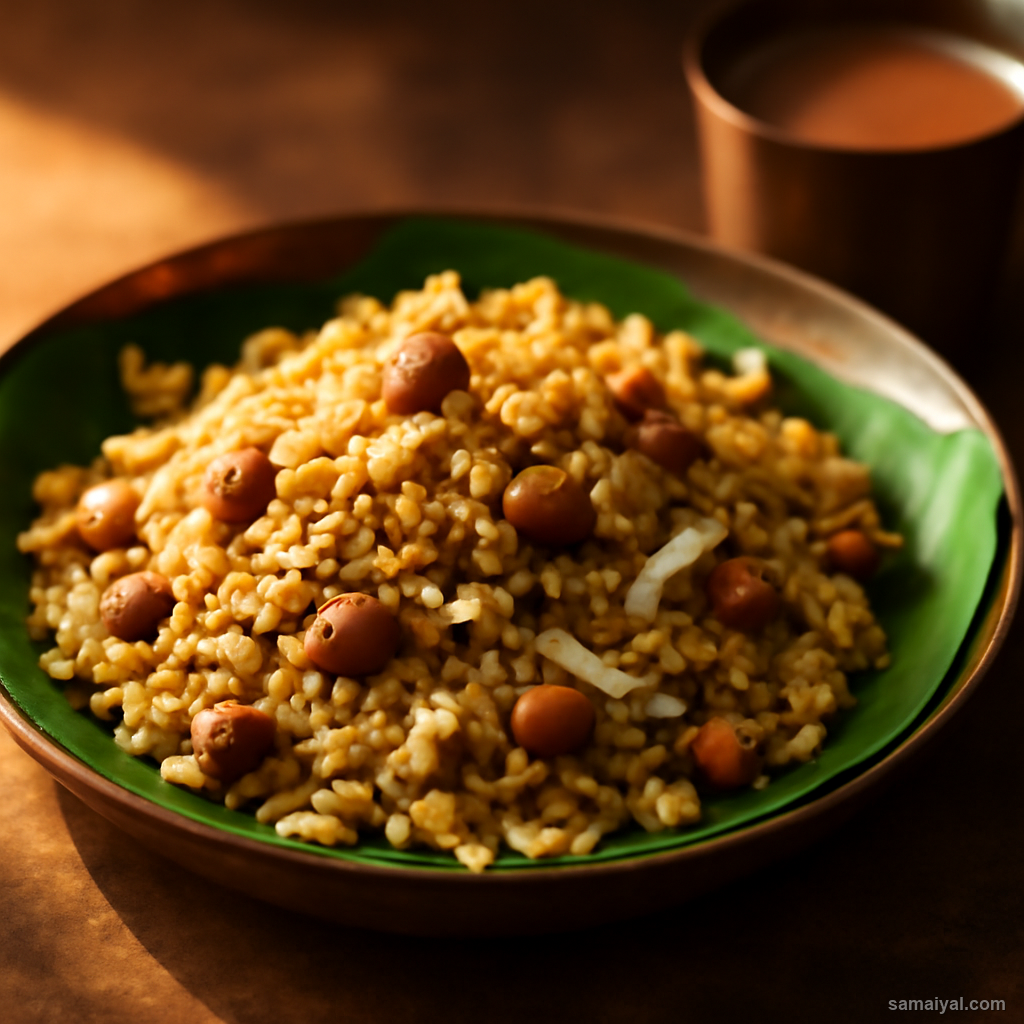 Himachal Chidwa Beaten Rice Pahadi Mountain Snack Afternoon