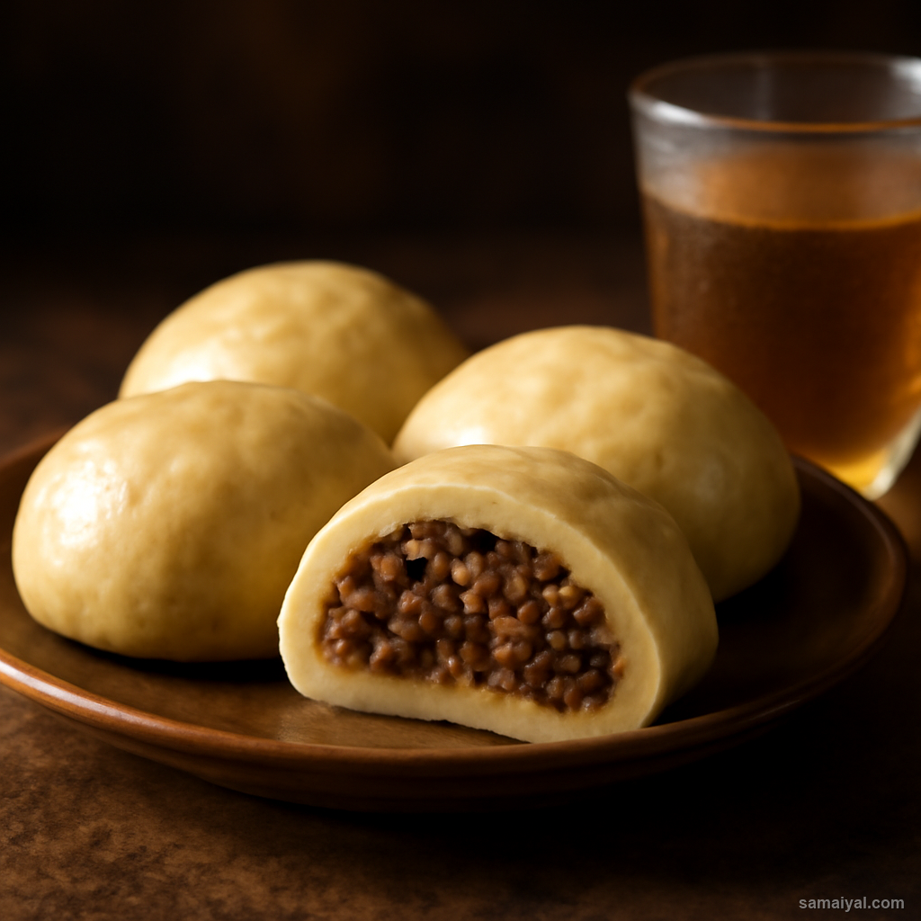 Himachal Sidu Meetha Sweet Poppy Walnut Jaggery Steamed Bun