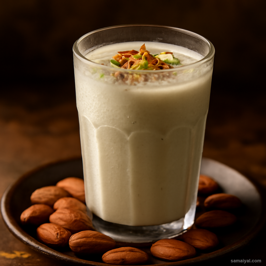 Himachal Thandai Almond Saffron Poppy Cooling Mountain Drink