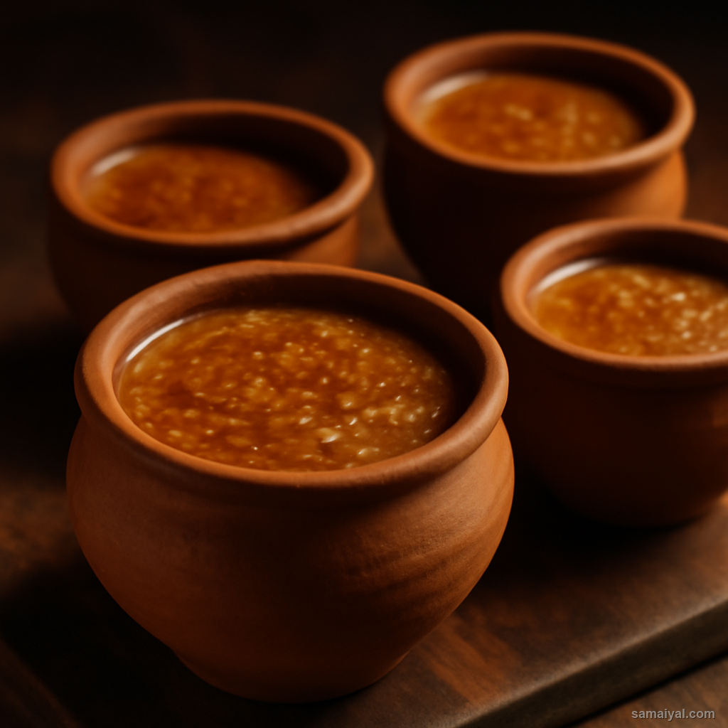 Hooghly Mishti Doi Clay Pot Burdwan Sweet Yogurt