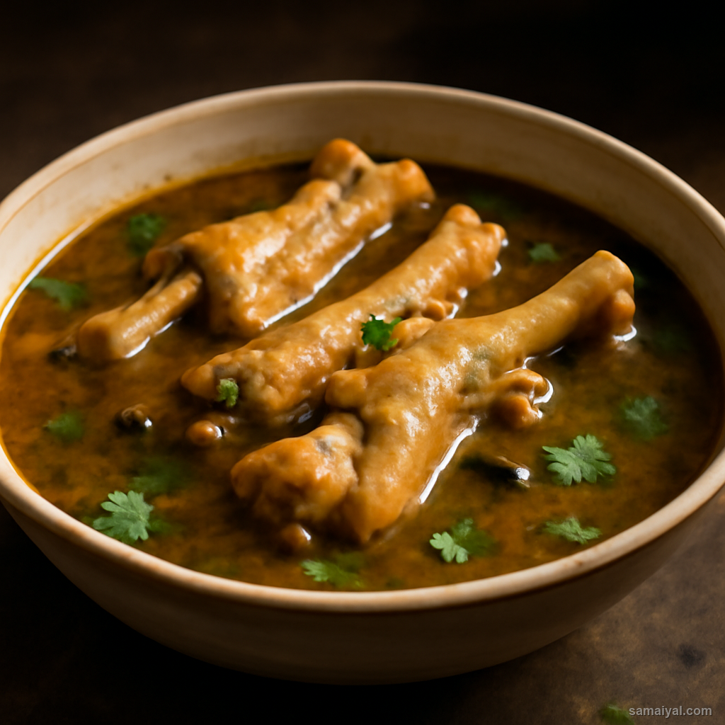 Hyderabadi Paya Shorba Lamb Trotter Nizam Broth