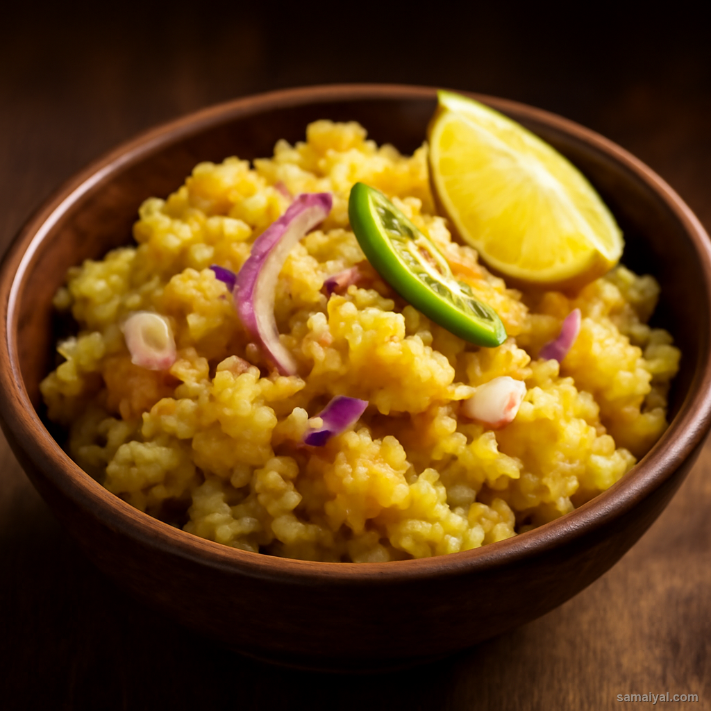 Jharkhand Aloo Chokha Mashed Potato Mustard Oil Raw Onion