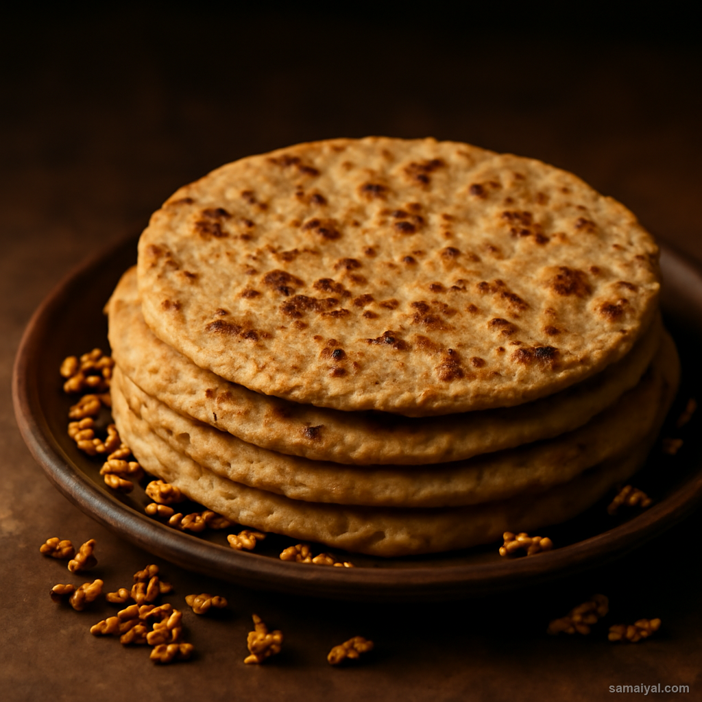 Jharkhand Mahua Flower Roti Forest Grain Flatbread