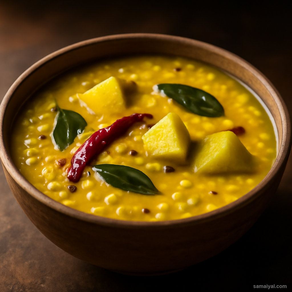 Kacha Aam Dal Raw Mango Lentil Bengali Summer