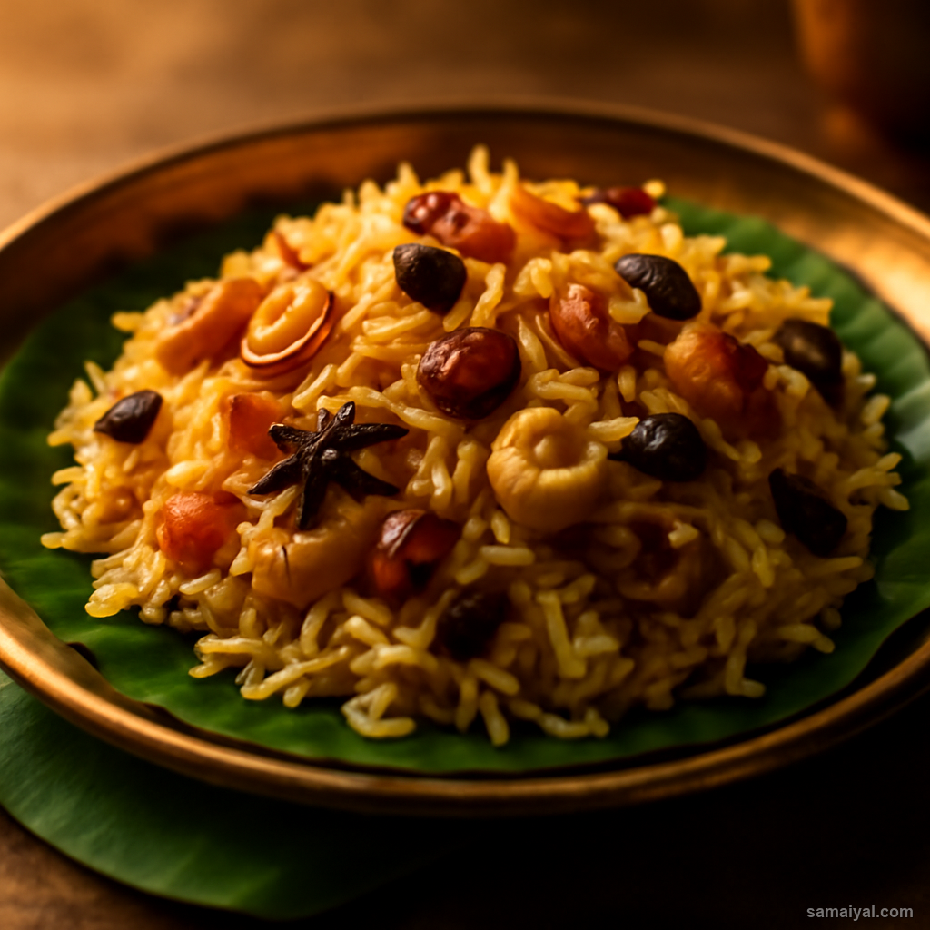 Kashmir Kashmiri Pulao Saffron Dry Fruit Aromatic Festival