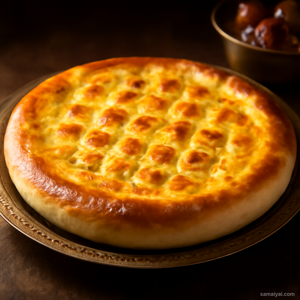 Kashmir Sheermal Saffron Milk Flatbread Mughal Kashmiri Festival
