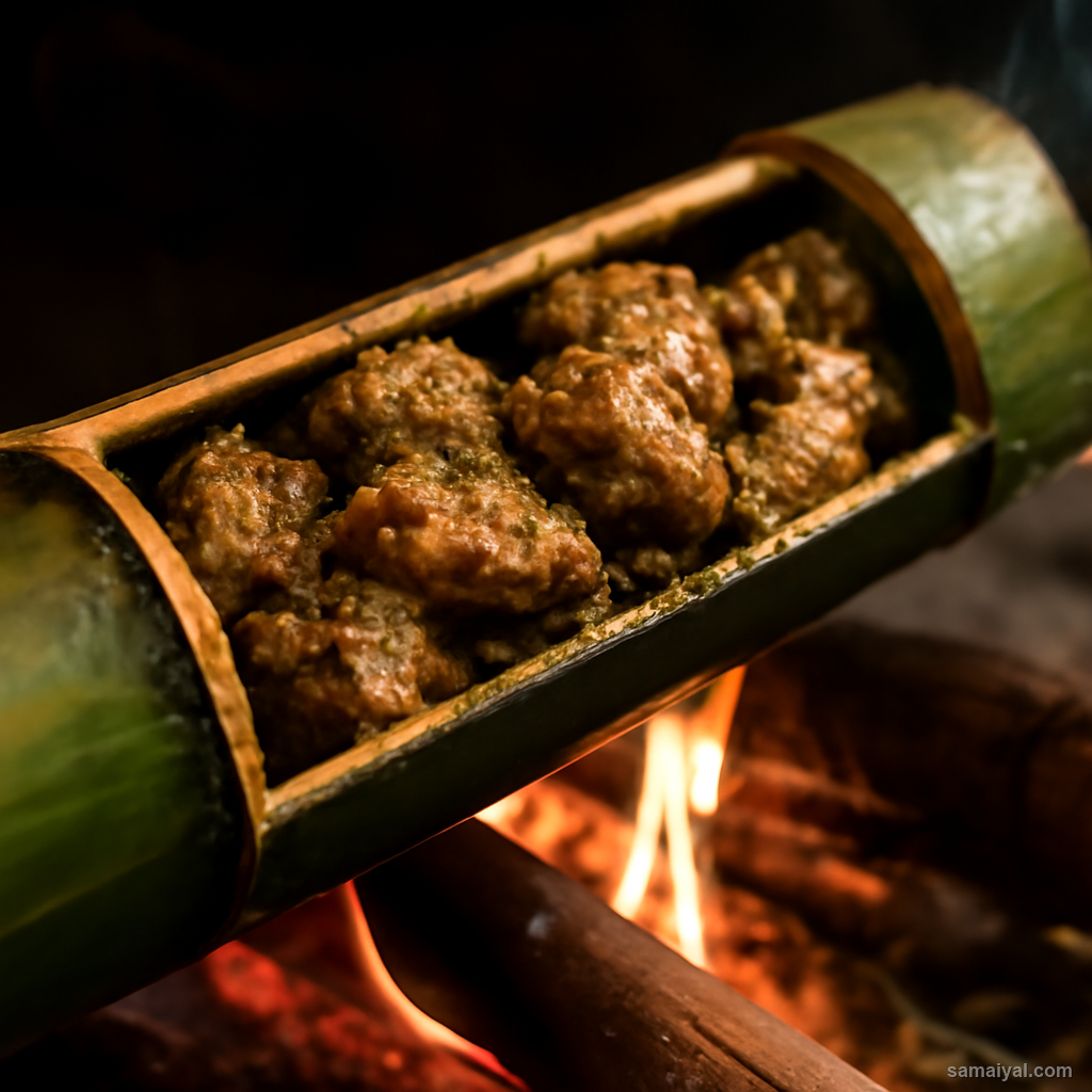 Khammam Bamboo Chicken Tribal Telangana