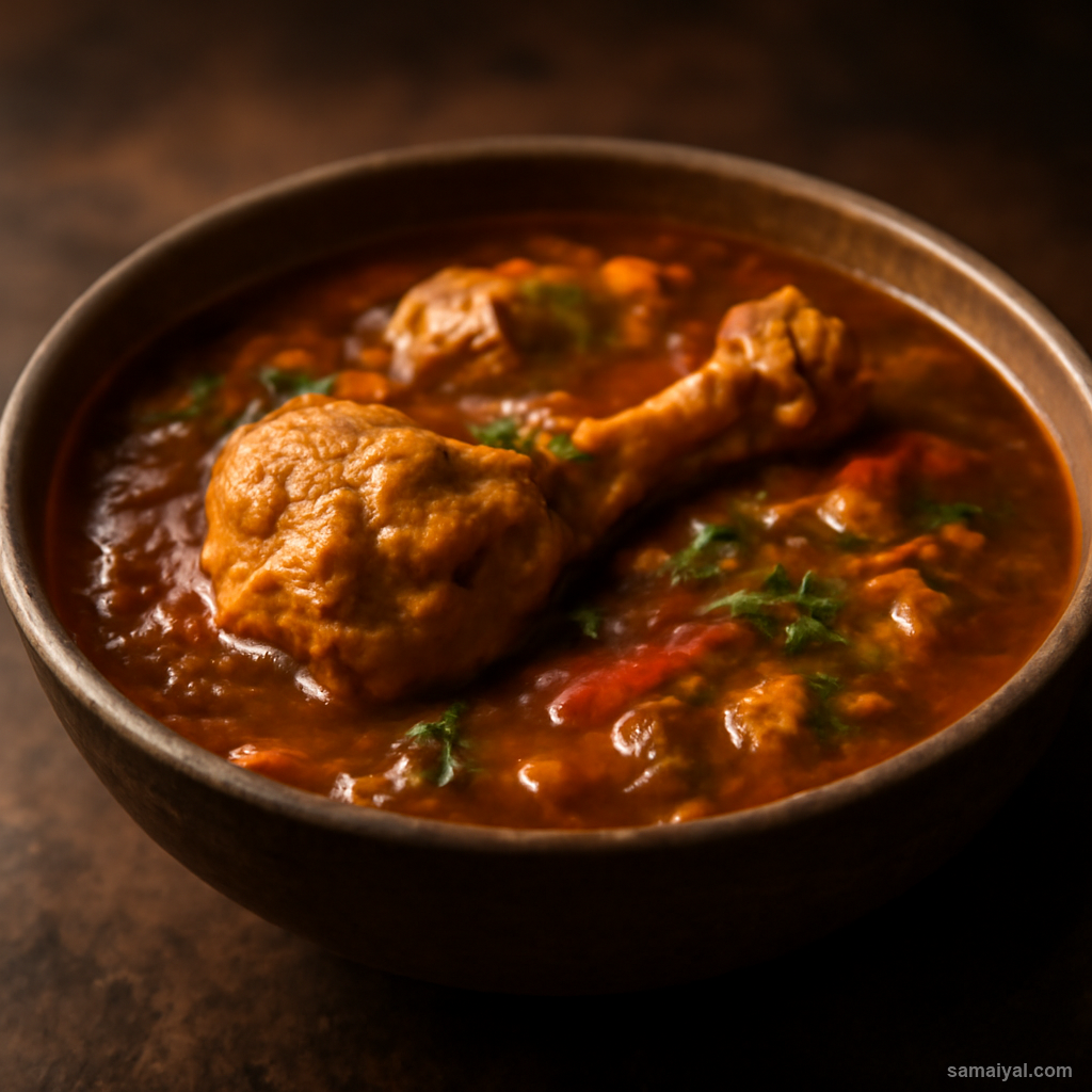 Kodi Pulusu Chicken Tamarind Curry