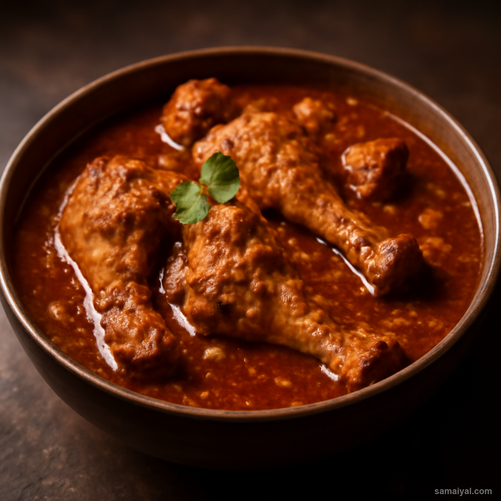 Kolhapuri Chicken Curry