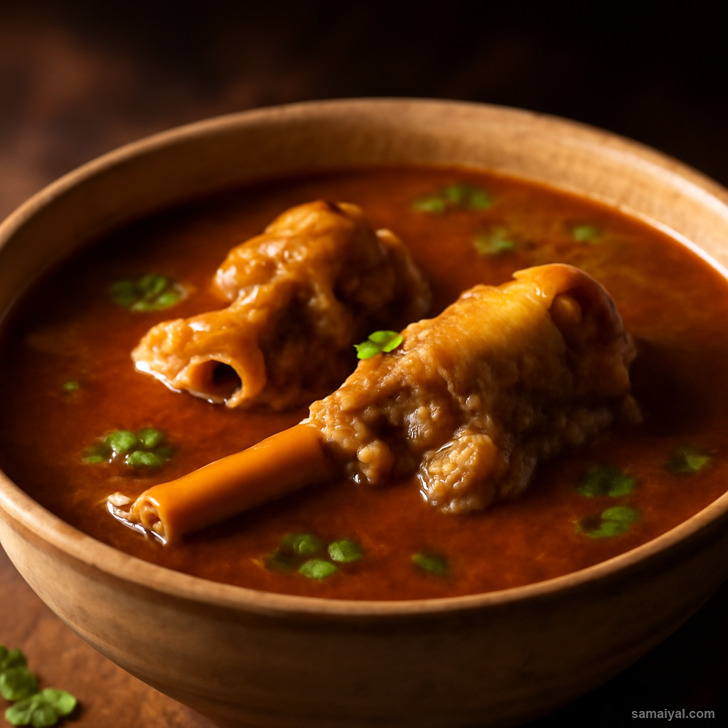 Lakhnaui Nahari Slow Cooked Mutton Trotter Broth